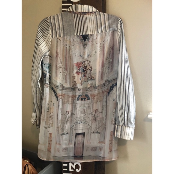 Tops - Elegant Printed Women's Tunic